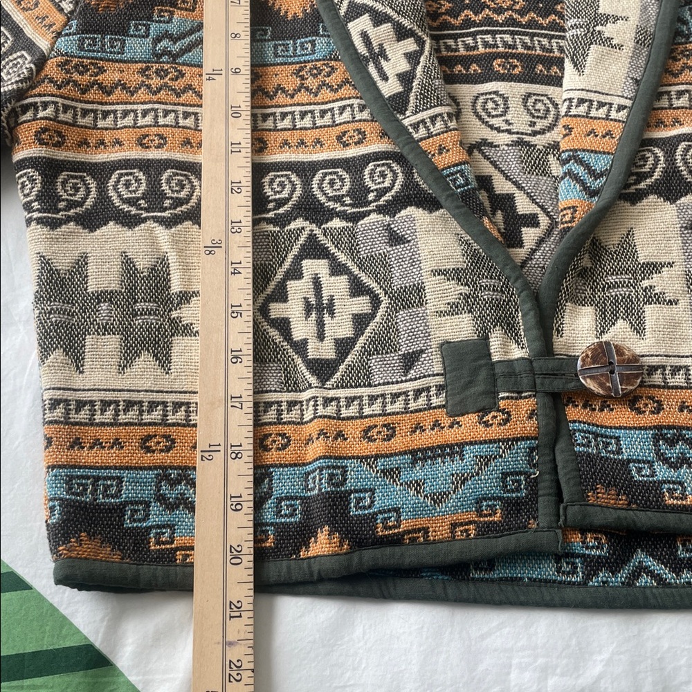 Aztec Patterned Blazer - Picture 7 of 7